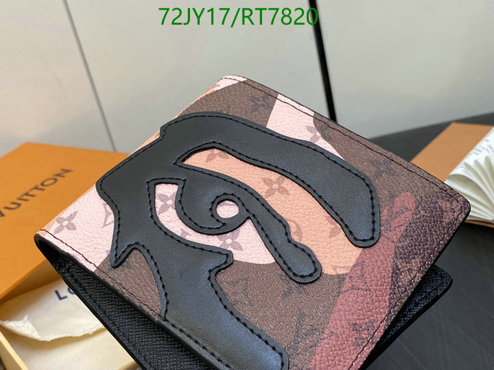LV Bag-(Mirror)-Wallet- Code: RT7820 $: 72USD