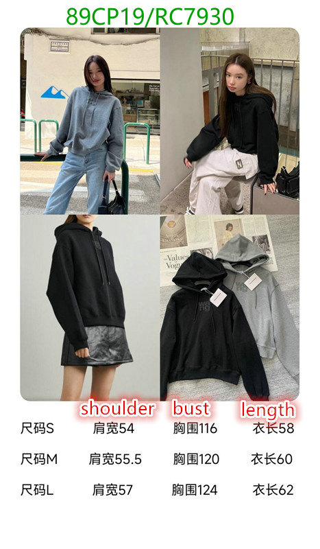Clothing-Alexander Wang Code: RC7930 $: 89USD