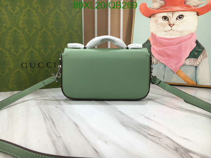 Gucci Bag-(4A)-Diagonal- Code: QB269 $: 89USD