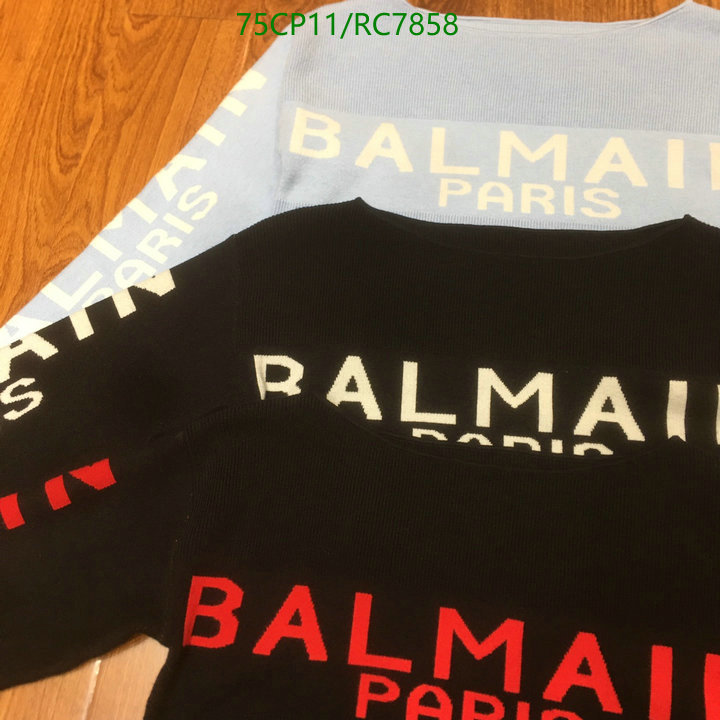 Clothing-Balmain Code: RC7858 $: 75USD