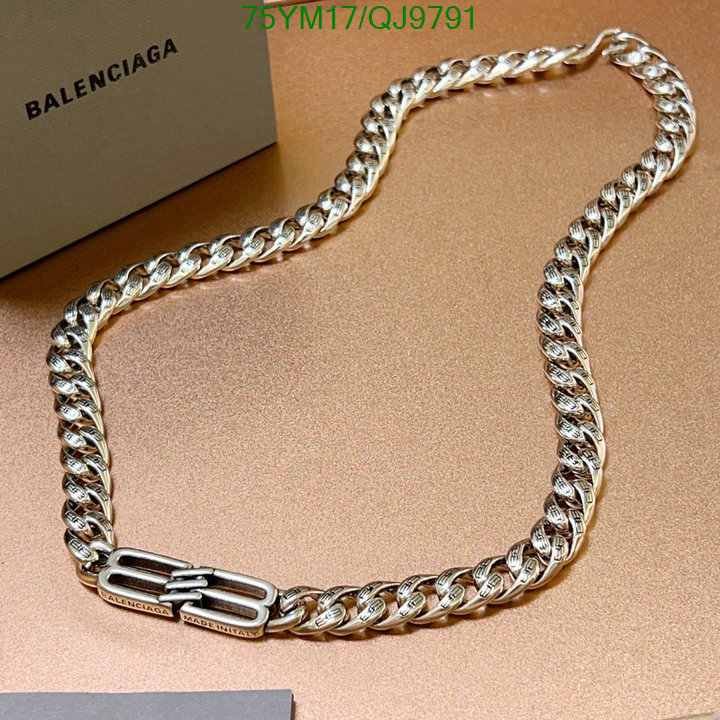 Jewelry-Balenciaga Code: QJ9791 $: 75USD