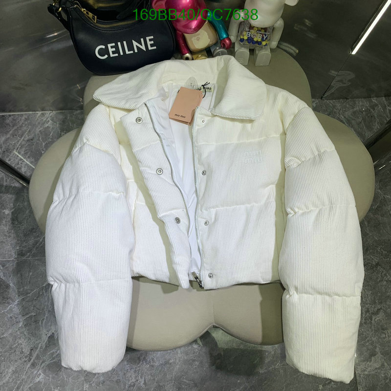 Down jacket Women-Miu Miu Code: QC7638 $: 169USD