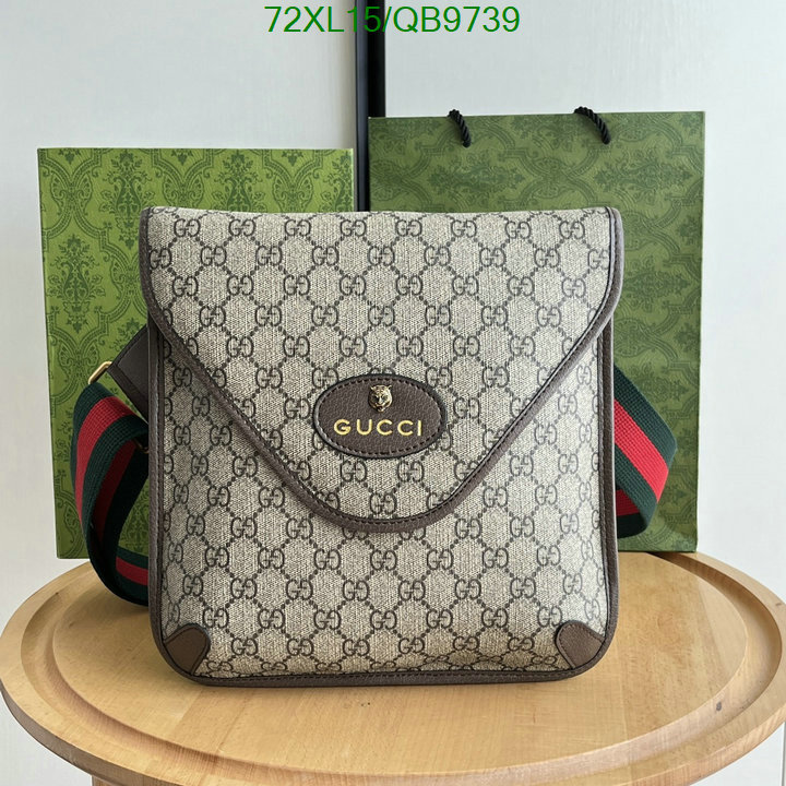 Gucci Bag-(4A)-Diagonal- Code: QB9739 $: 72USD