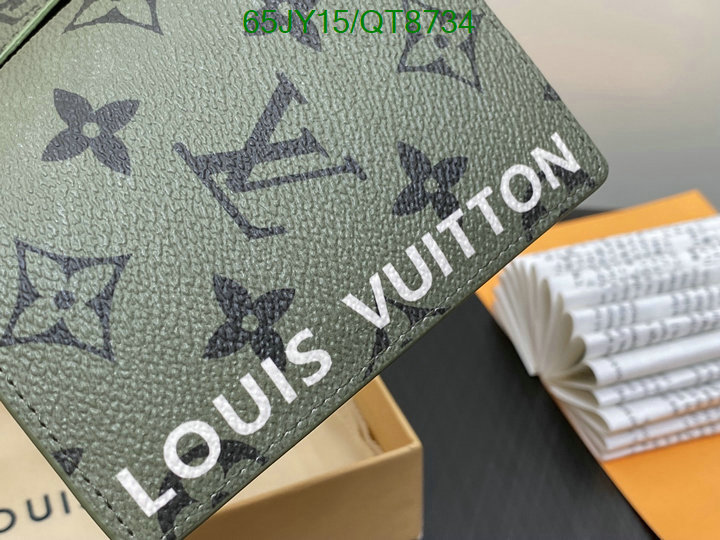 LV Bag-(Mirror)-Wallet- Code: QT8734 $: 65USD