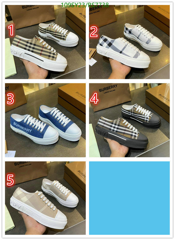 Women Shoes-Burberry Code: RS7738 $: 109USD