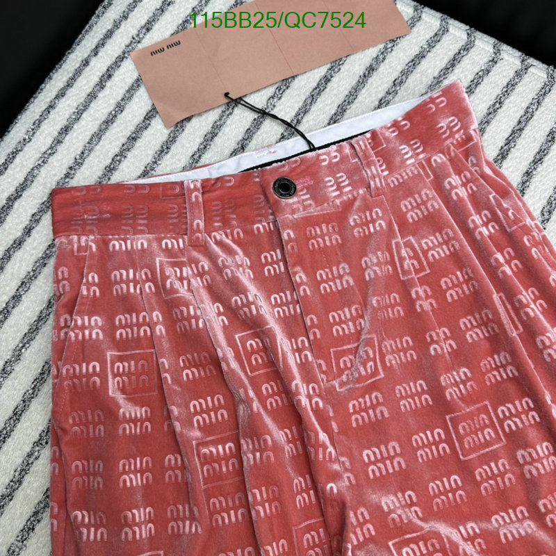 Clothing-MIUMIU Code: QC7524 $: 115USD