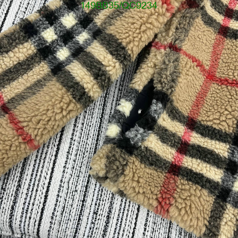 Clothing-Burberry Code: QC9234 $: 149USD