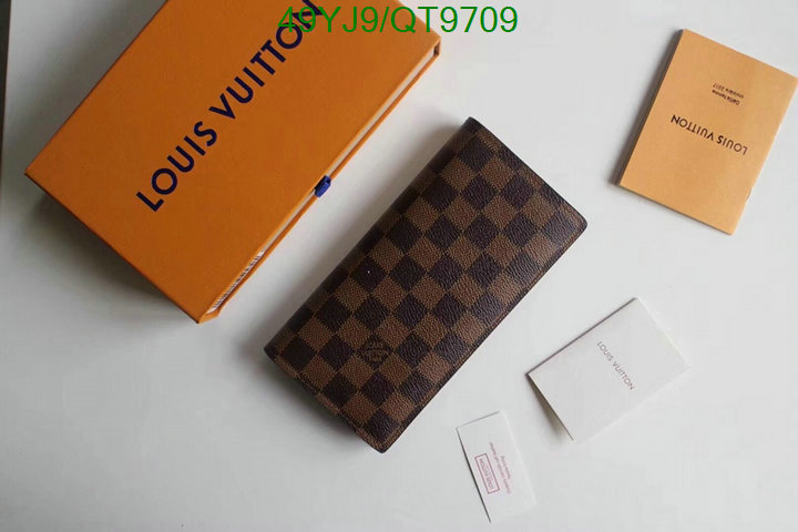 LV Bag-(4A)-Wallet- Code: QT9709 $: 49USD