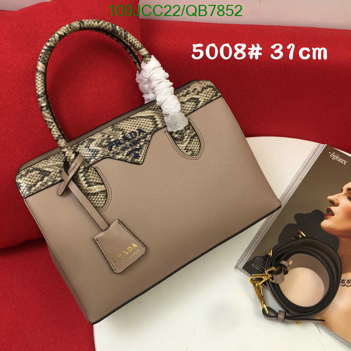 Prada Bag-(4A)-Handbag- Code: QB7852 $: 109USD