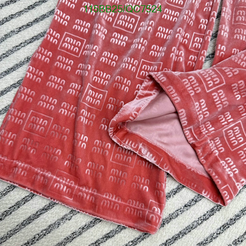 Clothing-MIUMIU Code: QC7524 $: 115USD