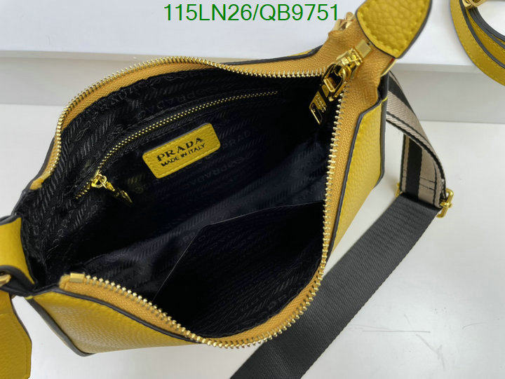 Prada Bag-(4A)-Diagonal- Code: QB9751 $: 115USD