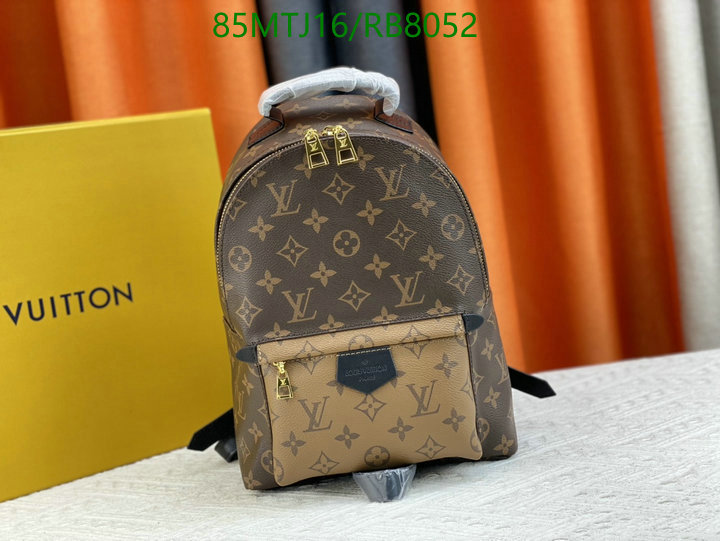 LV Bag-(4A)-Backpack- Code: RB8052 $: 85USD