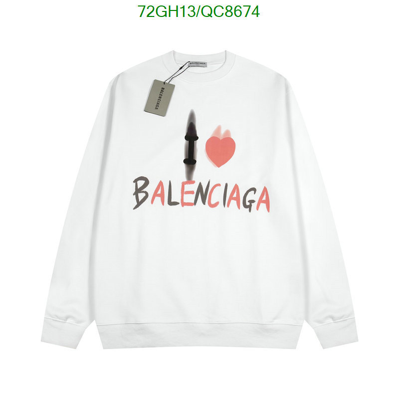 Clothing-Balenciaga Code: QC8674 $: 72USD