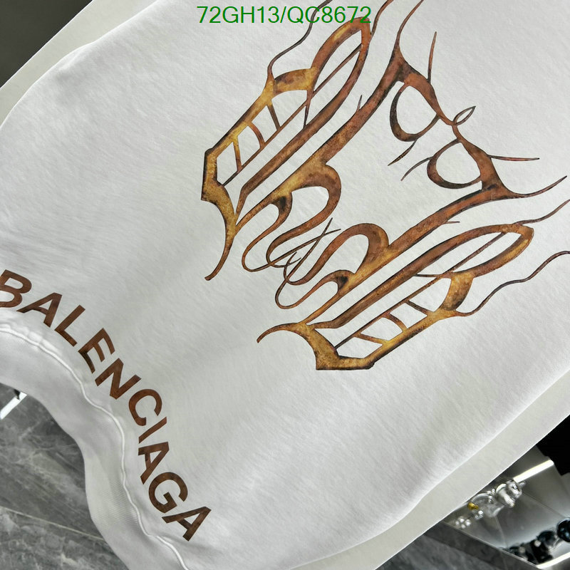 Clothing-Balenciaga Code: QC8672 $: 72USD