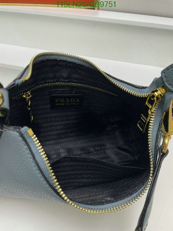 Prada Bag-(4A)-Diagonal- Code: QB9751 $: 115USD