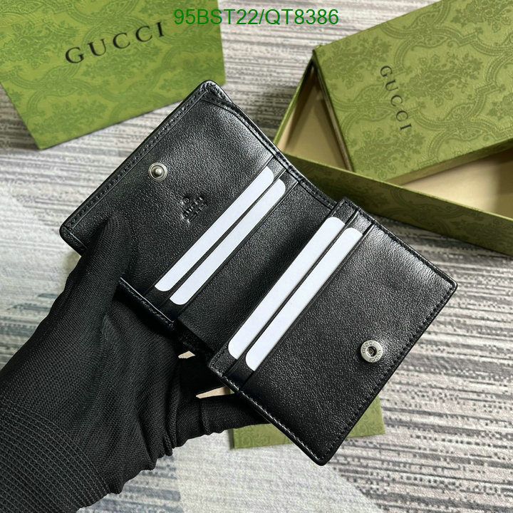 Gucci Bag-(Mirror)-Wallet- Code: QT8386 $: 95USD