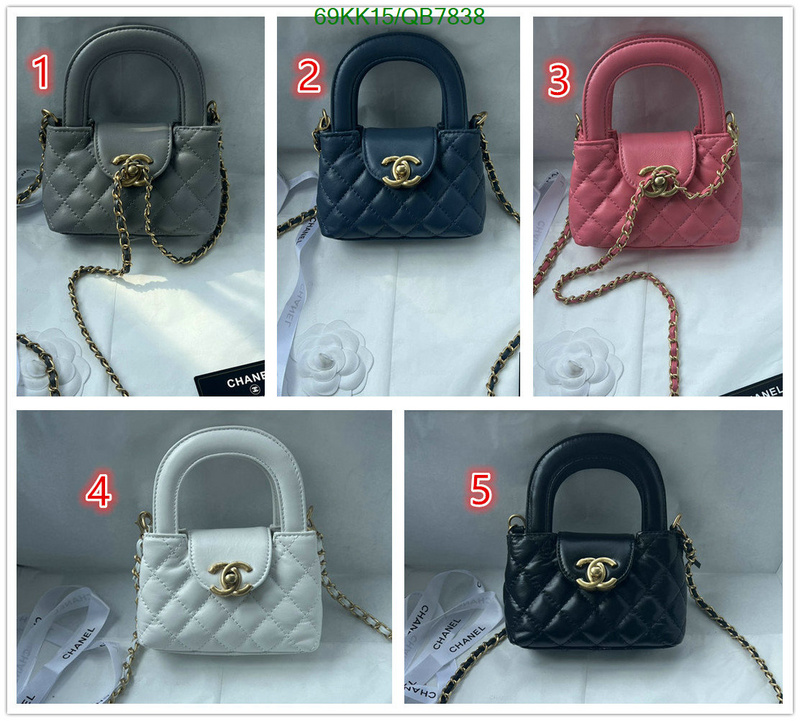 Chanel Bags-(4A)-Diagonal- Code: QB7838 $: 69USD