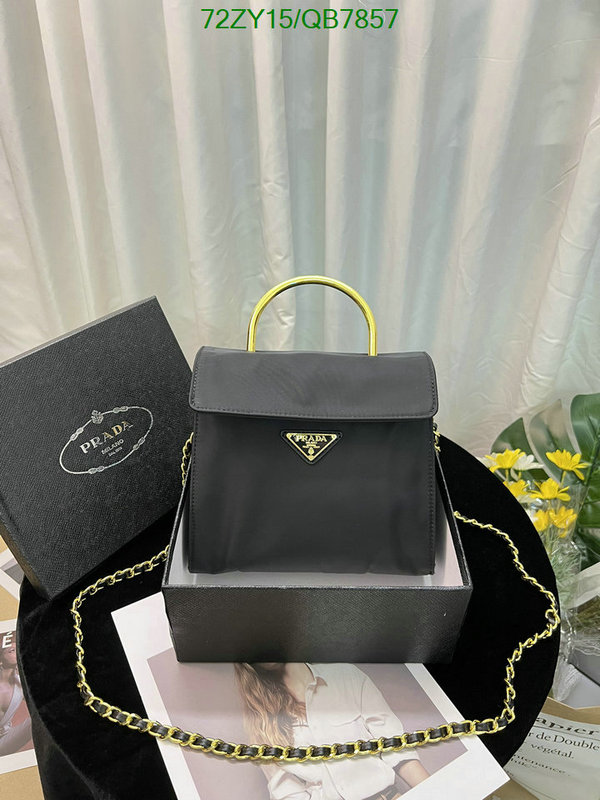 Prada Bag-(4A)-Diagonal- Code: QB7857 $: 72USD