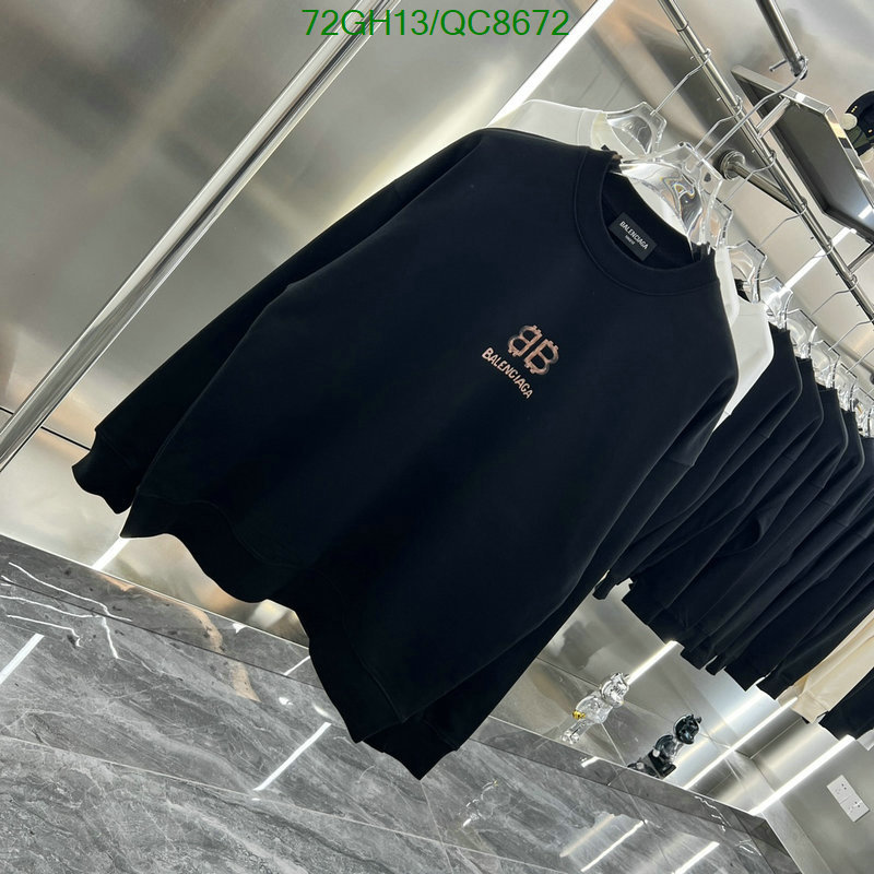 Clothing-Balenciaga Code: QC8672 $: 72USD