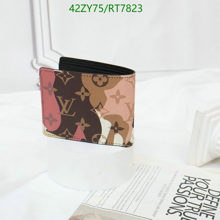 LV Bag-(4A)-Wallet- Code: RT7823 $: 42USD