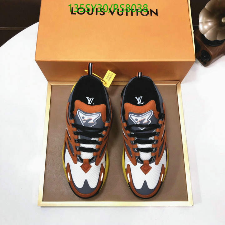 Men shoes-LV Code: RS8038 $: 135USD