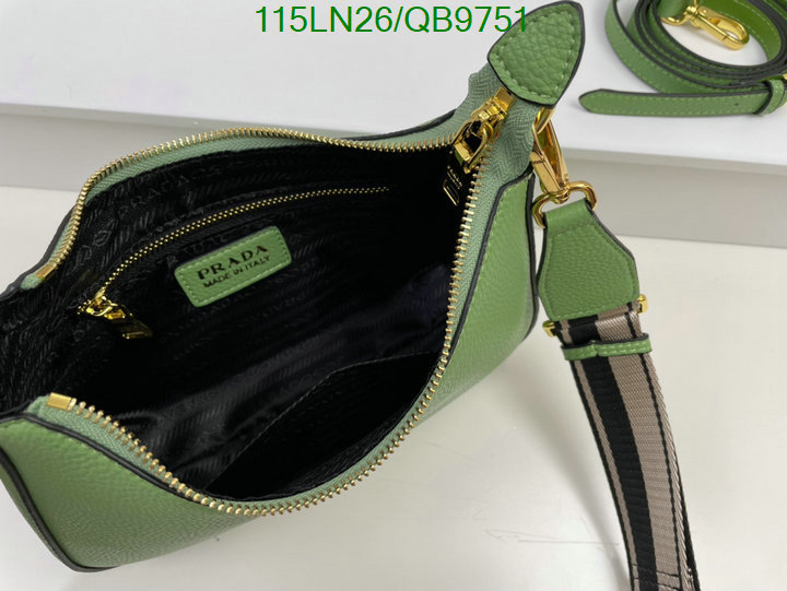 Prada Bag-(4A)-Diagonal- Code: QB9751 $: 115USD