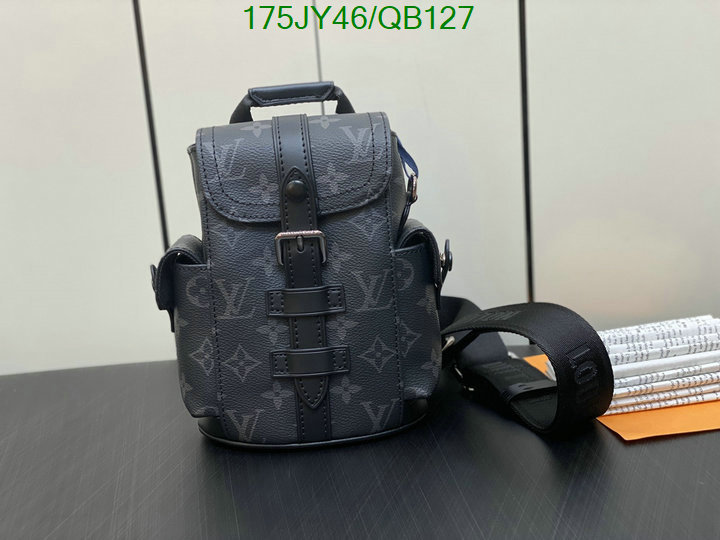 LV Bag-(Mirror)-Backpack- Code: QB127 $: 175USD