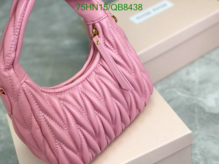 Miu Miu Bag-(4A)-Handbag- Code: QB8438 $: 75USD