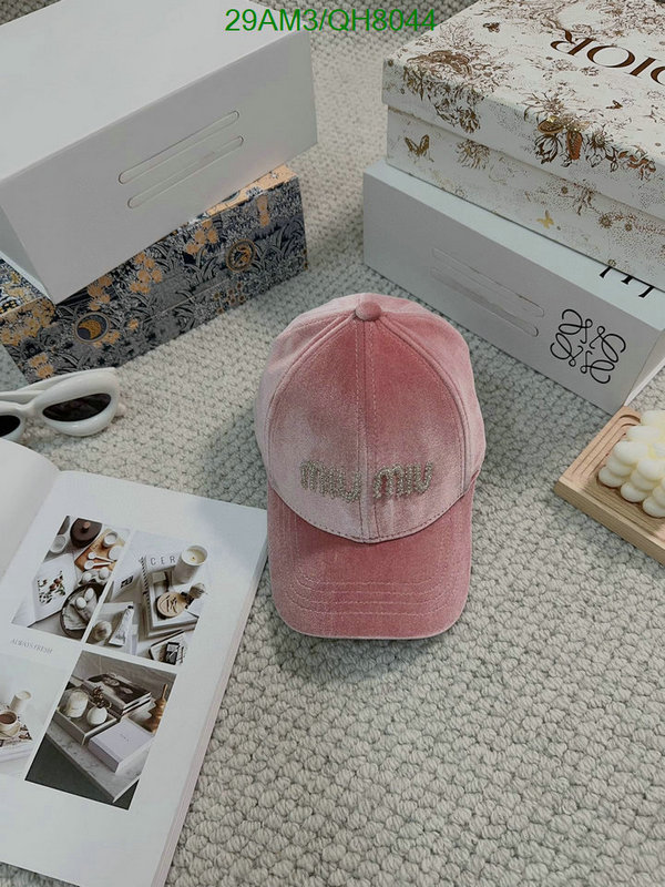 Cap-(Hat)-Miu Miu Code: QH8044 $: 29USD