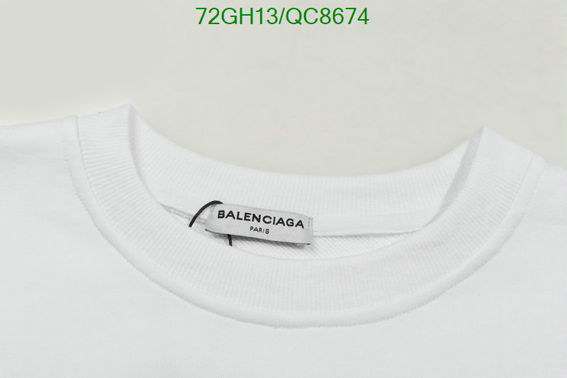 Clothing-Balenciaga Code: QC8674 $: 72USD