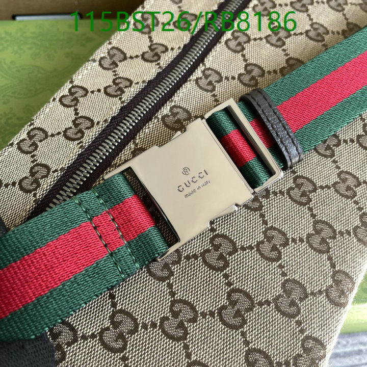 Gucci Bag-(Mirror)-Belt Bag-Chest Bag-- Code: RB8186 $: 115USD