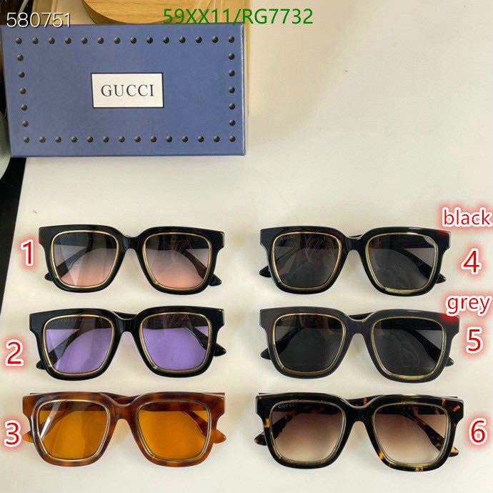 Glasses-Gucci Code: RG7732 $: 59USD