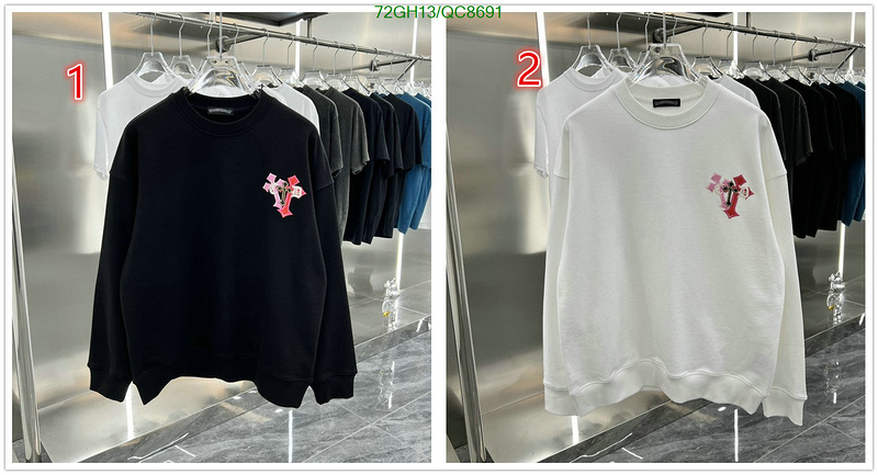 Clothing-Chrome Hearts Code: QC8691 $: 72USD