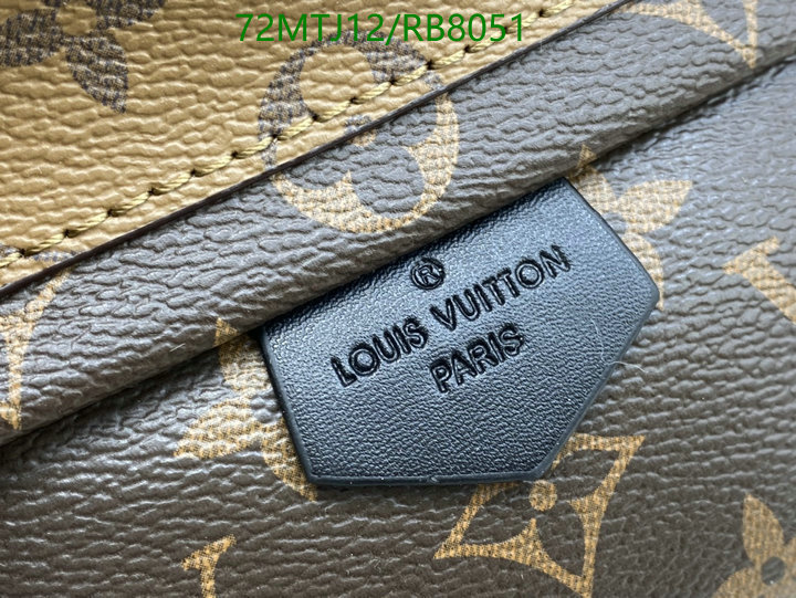 LV Bag-(4A)-Backpack- Code: RB8051 $: 72USD