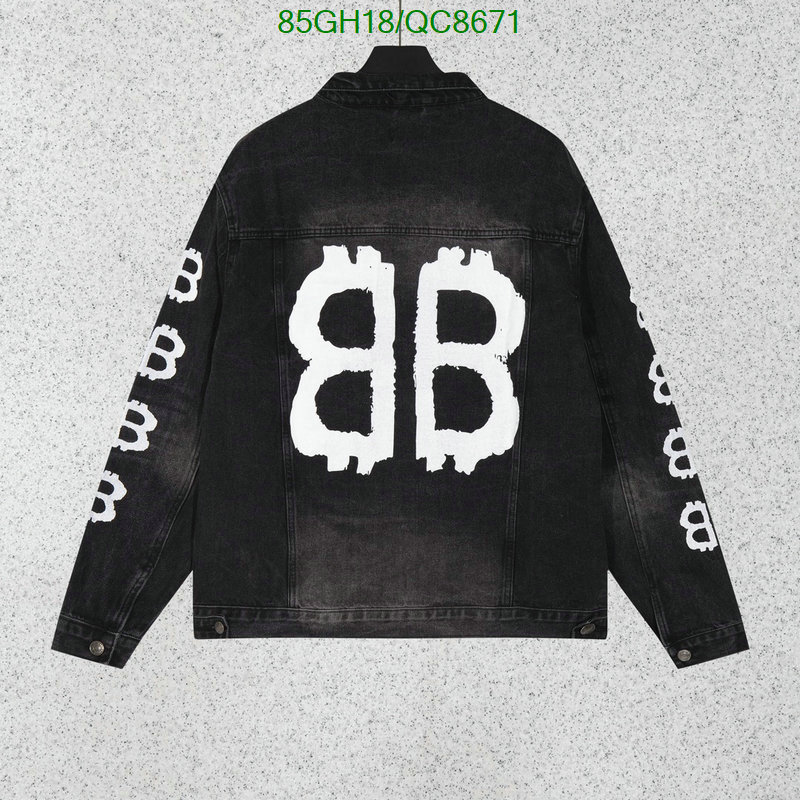 Clothing-Balenciaga Code: QC8671 $: 85USD