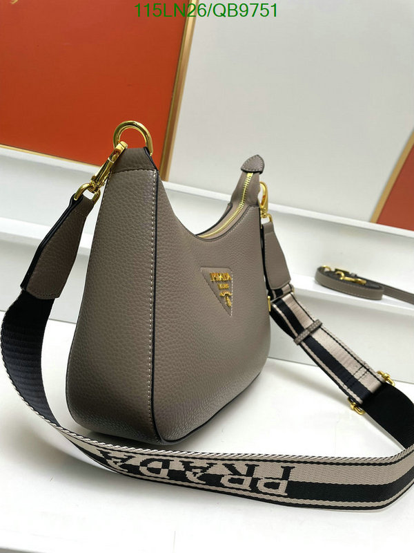 Prada Bag-(4A)-Diagonal- Code: QB9751 $: 115USD