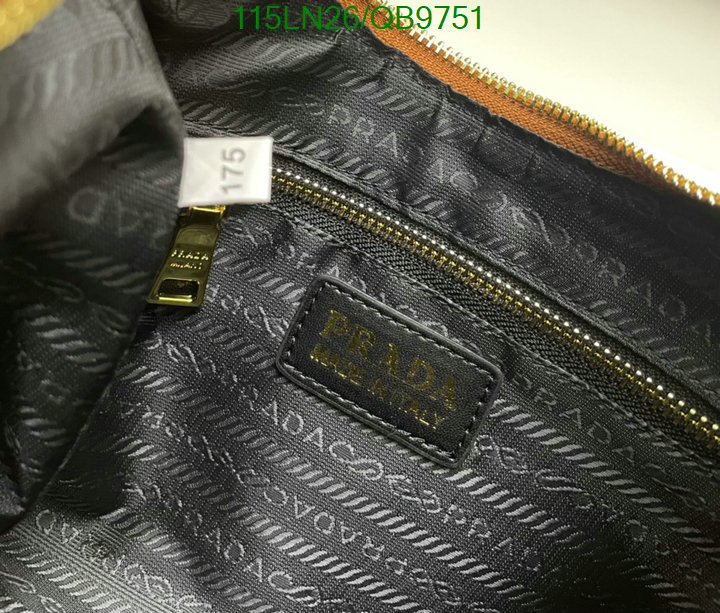 Prada Bag-(4A)-Diagonal- Code: QB9751 $: 115USD