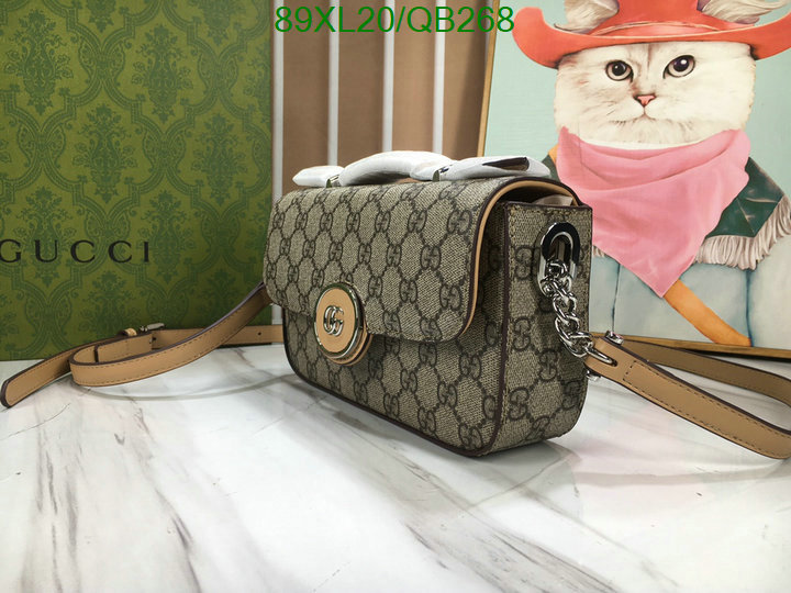 Gucci Bag-(4A)-Diagonal- Code: QB268 $: 89USD