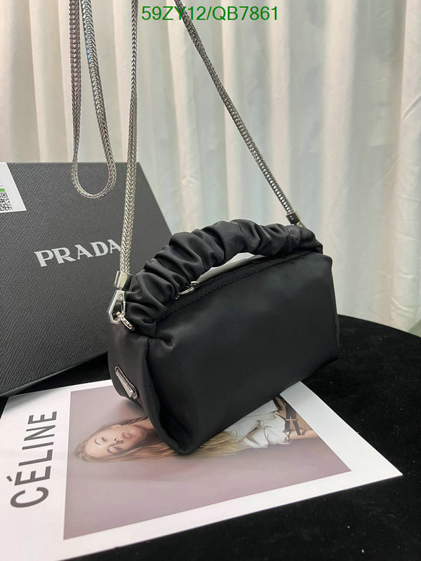 Prada Bag-(4A)-Diagonal- Code: QB7861 $: 59USD