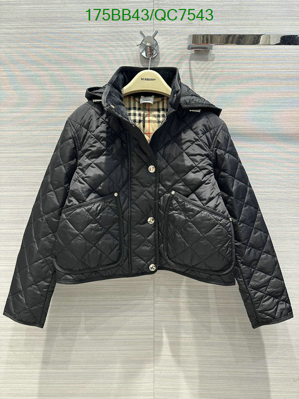 Clothing-Burberry Code: QC7543 $: 175USD