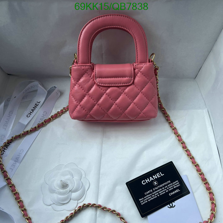 Chanel Bags-(4A)-Diagonal- Code: QB7838 $: 69USD