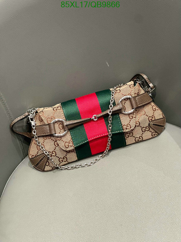 Gucci Bag-(4A)-Horsebit- Code: QB9866 $: 85USD