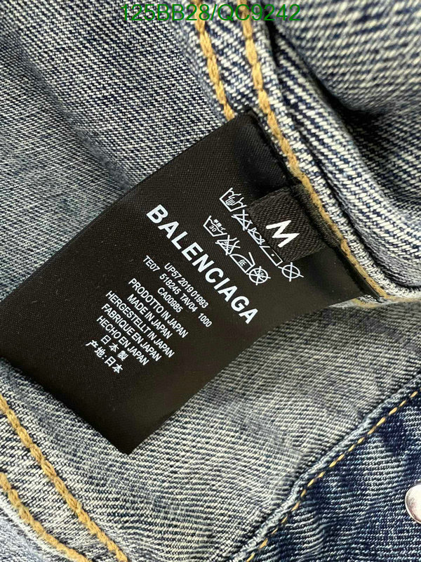 Clothing-Balenciaga Code: QC9242 $: 125USD