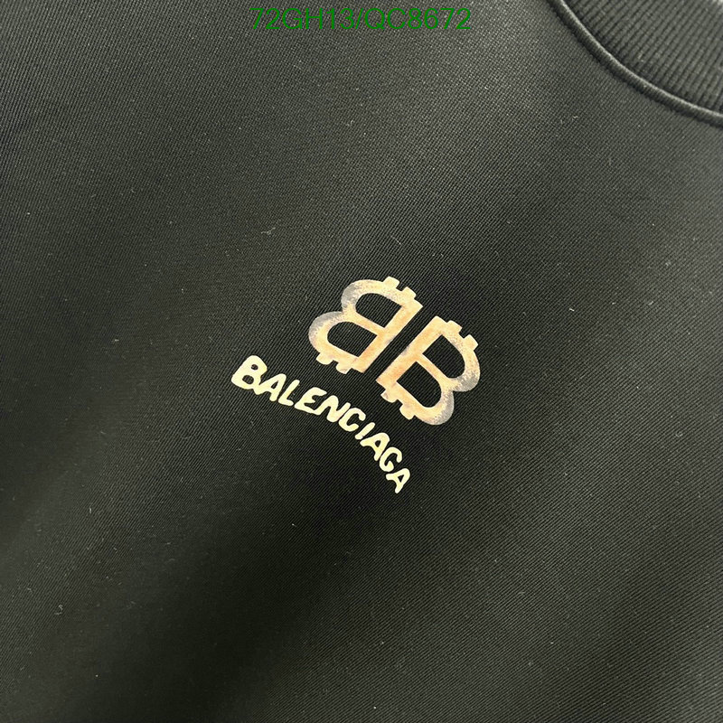 Clothing-Balenciaga Code: QC8672 $: 72USD