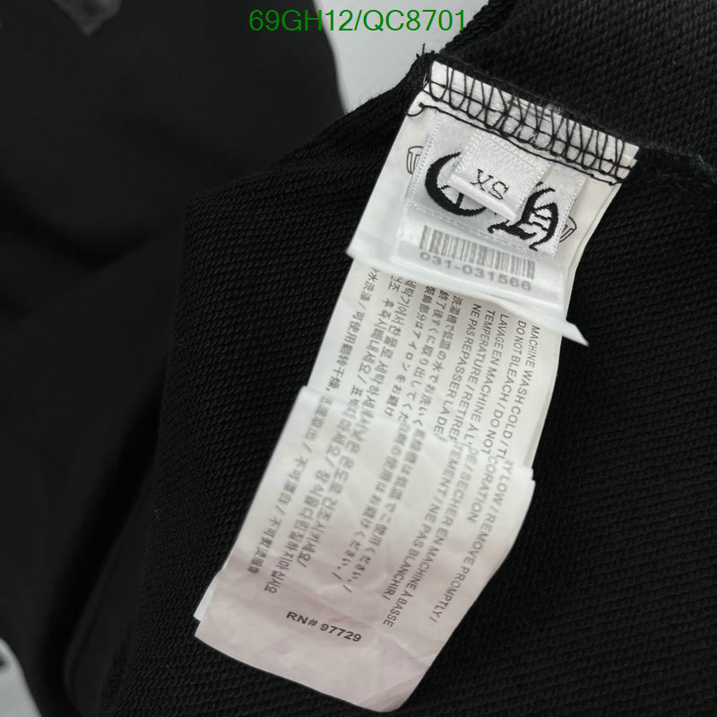 Clothing-Chrome Hearts Code: QC8701 $: 69USD