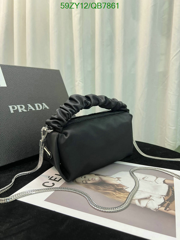 Prada Bag-(4A)-Diagonal- Code: QB7861 $: 59USD