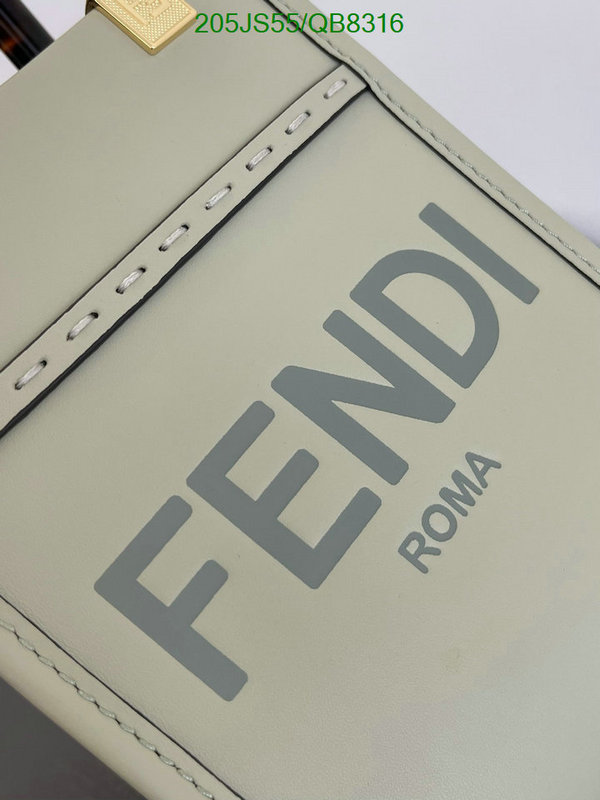 Fendi Bag-(Mirror)-Sunshine- Code: QB8316 $: 205USD