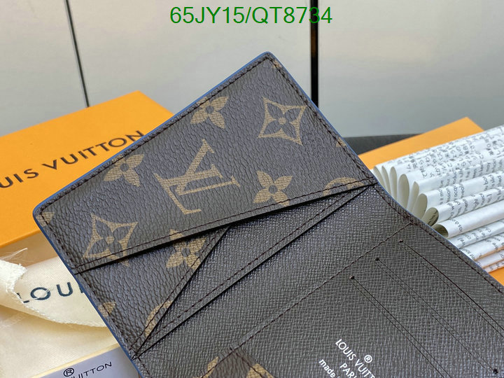 LV Bag-(Mirror)-Wallet- Code: QT8734 $: 65USD