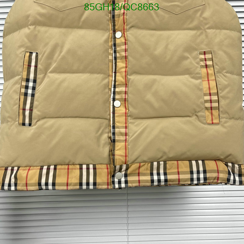 Down jacket Women-Burberry Code: QC8663 $: 85USD