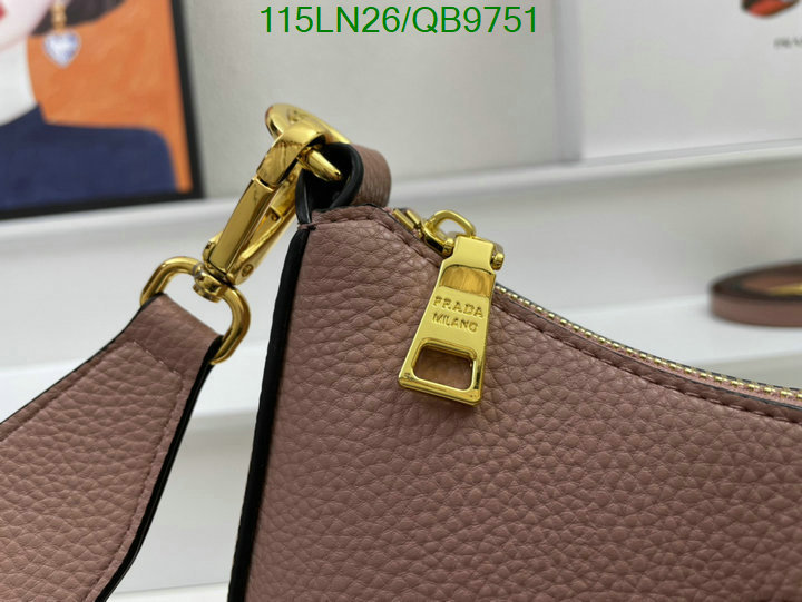 Prada Bag-(4A)-Diagonal- Code: QB9751 $: 115USD